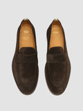 OPERA 001 - Brown Suede Penny Loafers - thumb image 2,side view