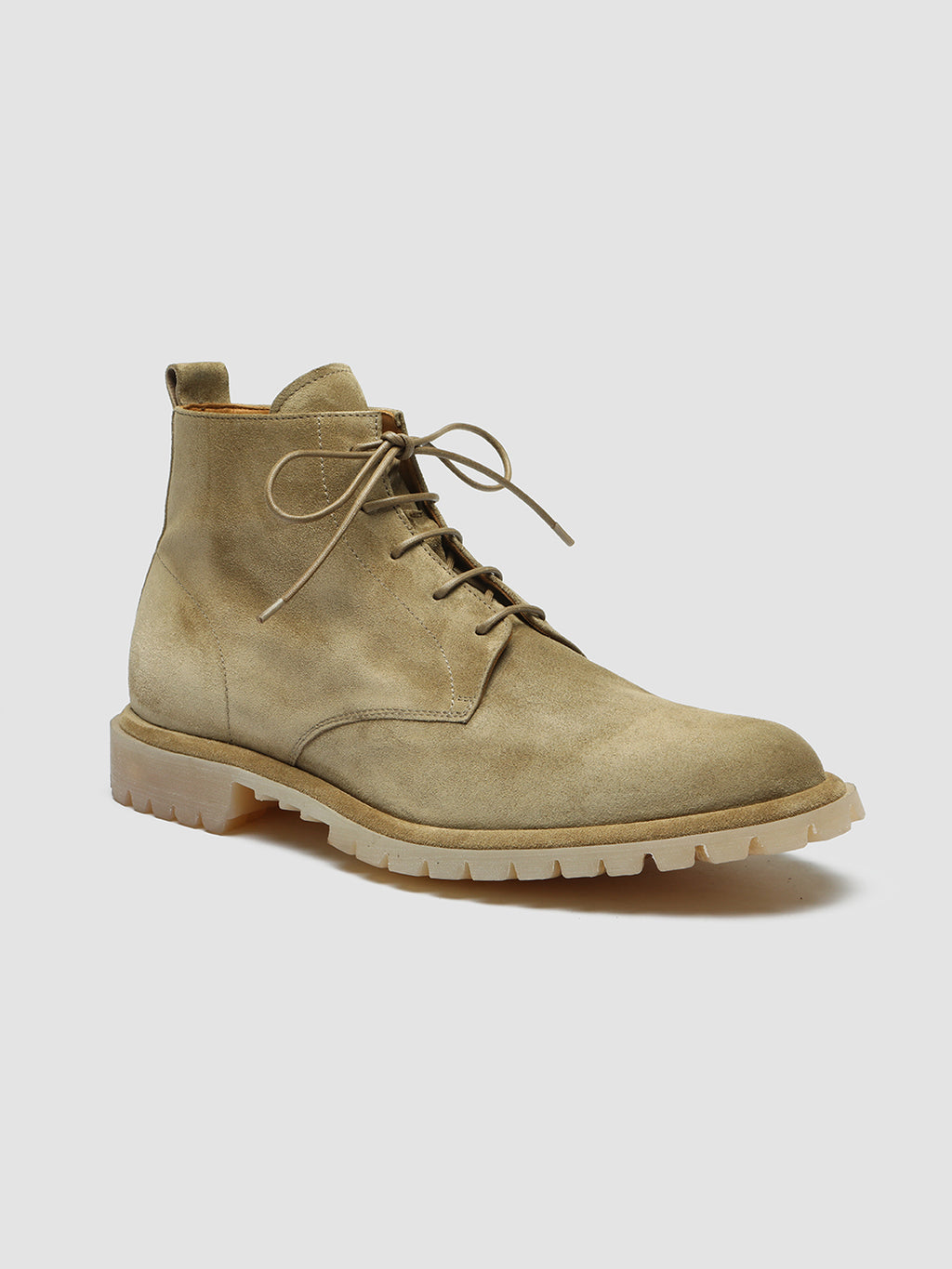 SPECTACULAR 002 - Brown Suede Lace-Up Boots - image 3,side view