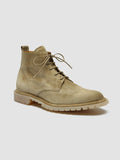 SPECTACULAR 002 - Brown Suede Lace-Up Boots - thumb image 3,side view