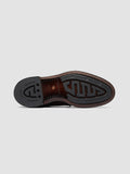 TEMPLE 005 - Burgundy Leather Derby Shoes - thumb image 5,side view