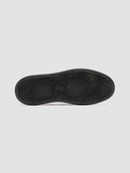RELEASE 001 - Black Leather Sneakers - thumb image 5,side view