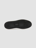 SLOUCH 001 - Blue Leather Low Top Sneakers - thumb image 5,side view