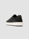 SLOUCH 001 - Black Leather Low Top Sneakers - thumb image 4,side view